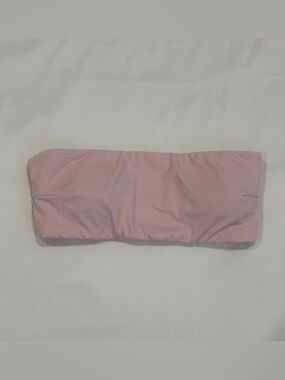 YoungLA Strapless Bandeau Top — Light Pink